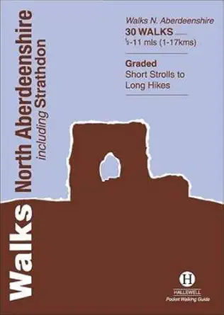 walks north aberdeenshire 1st edition luke williams 187240538x, 978-1872405384