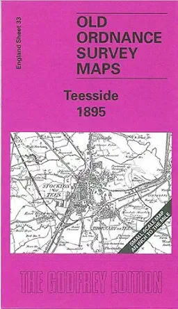 teesside 1895 one inch sheet 033 1st edition bob woodhouse 1841512346, 978-1841512341