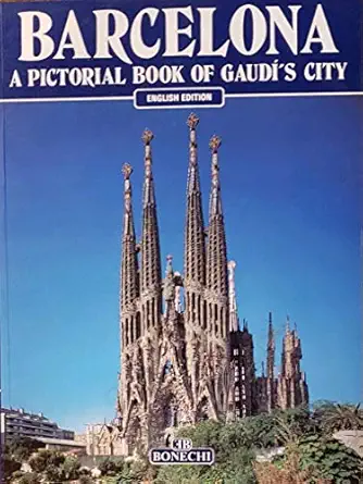 barcelona a pictorial book of gaudis city 1st edition unknown 8870098656, 978-8870098655