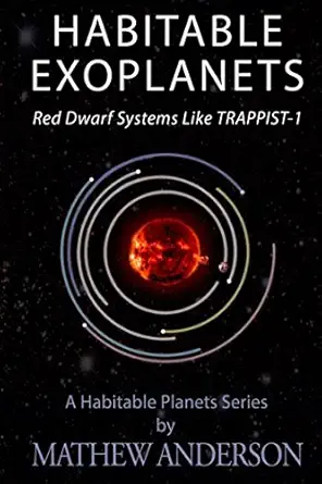 habitable exoplanets red dwarf systems like trappist 1 1st edition mathew anderson 1980845026, 978-1980845027