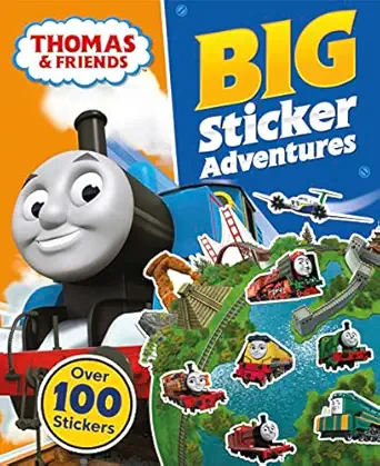 thomas and friends big sticker adventures 1st edition egmont publishing uk 1405293047, 978-1405293044