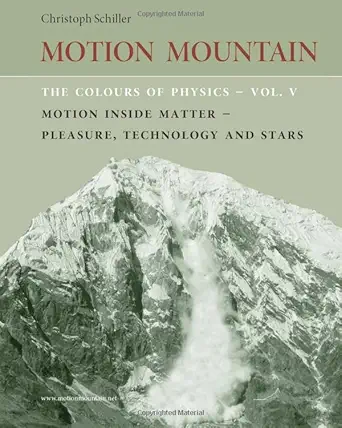 the colours of physics vol 5 motion inside matter pleasure technology and stars 1st edition christoph
