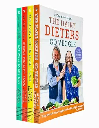 the hairy dieters book 5 8 collection 4 books set by hairy bikers 1st edition hairy bikers 9124301566,