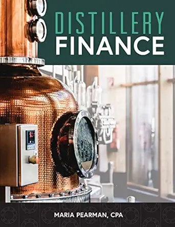 distillery finance 1st edition maria pearman 1736980262, 978-1736980262