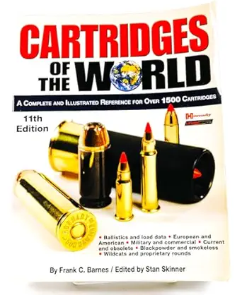 cartridges of the world 1st edition frank c barnes ,stan skinner 0896892972, 978-0896892972