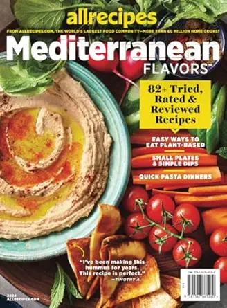 allrecipes mediterranean flavors 1st edition the editors of allrecipes 1547865261, 978-1547865260