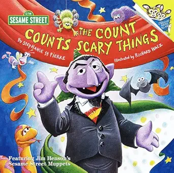 the count counts scary things 1st edition richard walz 0679887024, 978-0679887027