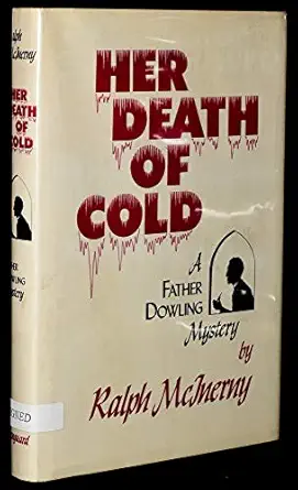 her death of cold a father dowling mystery 1st edition ralph m mcinerny 0814907814, 978-0814907818