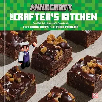 the crafters kitchen an official minecraft cookbook for young chefs and their families 1st edition mojang ab