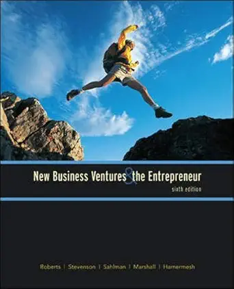 New Business Ventures And The Entrepreneur