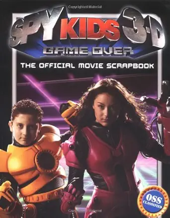 spy kids 3 scrapbook 1st edition elizabeth lenhard 0786817631, 978-0786817634