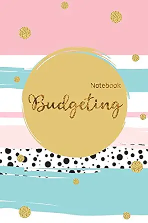 budgeting notebook finance monthly and weekly budget planner expense tracker bill organizer journal notebook