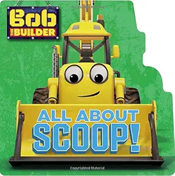 bob the builder all about scoop 1st edition cindy lucci 0316394459, 978-0316394451