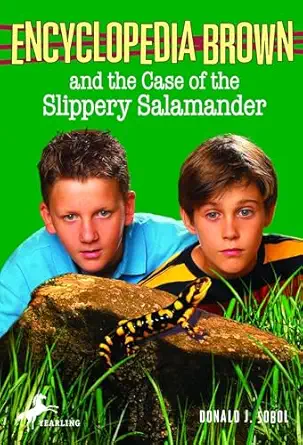 encyclopedia brown and the case of the slippery salamander 1st edition donald j sobol ,warren chang