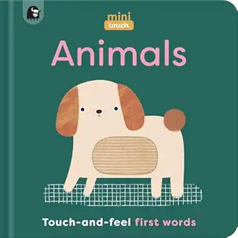 minitouch animals touch and feel first words 1st edition happy yak ,mini magique studio 0711291438,
