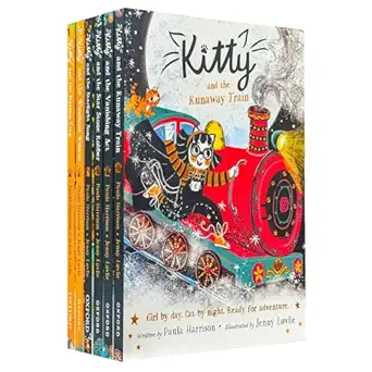paula harrison kitty series 6 books set 1st edition paula harrison 1382076436, 978-1382076432