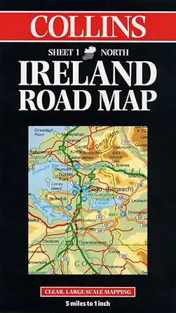 Collins Ireland Road Map North Sheet 1