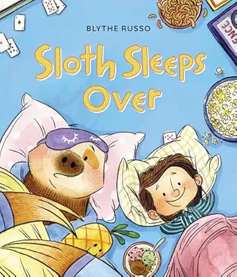 sloth sleeps over 1st edition blythe russo 0593350952, 978-0593350959