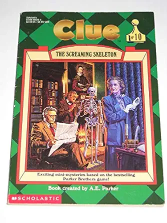 the screaming skeleton 1st edition a e parker ,marie jacks 0590489364, 978-0590489362