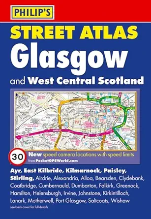 philips street atlas glasgow and west central scotland 1st edition philip\\\\\\\'s maps 1849070172,