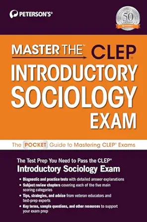 master thea clepa introductory sociology exam 1st edition peterson\\\\\\\'s peterson\\\\\\\'s 0768946018,