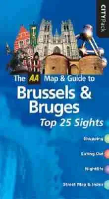 aa citypack brussels and bruges 1st edition aa publishing 0749545968, 978-0749545963