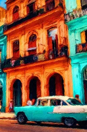 street in havana blank notebook 101 pages 6 x 9 journal soft cover 1st edition legacy 197806294x,