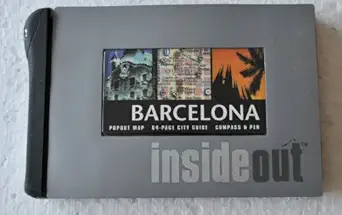 inside/out barcelona 1st edition rand mcnally company 1841398861, 978-1841398860