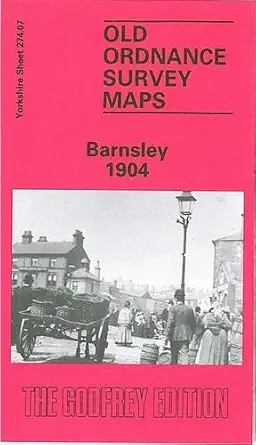 barnsley 1904 yorkshire sheet 274 07 1st edition harold taylor 0850541085, 978-0850541083