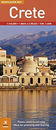 rough guide map crete 1st edition rough guides 1848364962, 978-1848364967