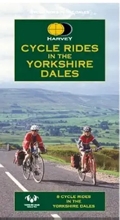 cycle rides in the yorkshire dales 1st edition harvey maps 1851374019, 978-1851374014