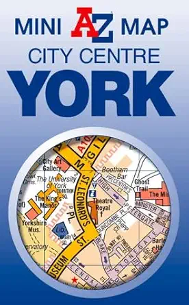 york mini map 1st edition geographers\\\\\\\' a z map company 1843481065, 978-1843481065