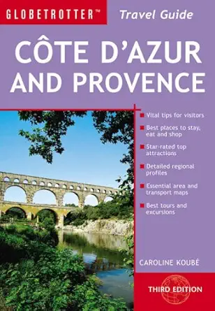 globetrotter travel guide cote dazur and provence 1st edition caroline koube 1845373294, 978-1845373290
