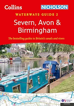 collins nicholson waterways guides a severn avon and birmingham waterways guide 2 1st edition nicholson