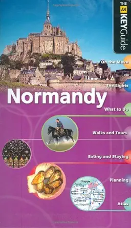 aa key guide normandy 1st edition indefinido 0749548207, 978-0749548209