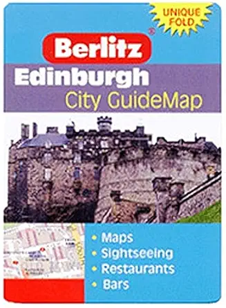 edinburgh berlitz z map 1st edition american map corporation 9812464441, 978-9812464446