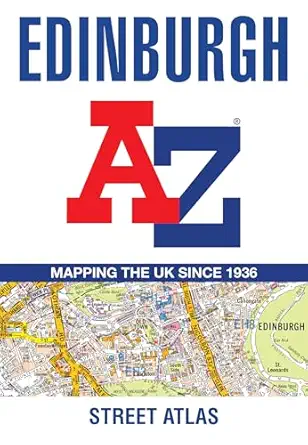 edinburgh a z street atlas 1st edition aa z maps 0008445214, 978-0008445218