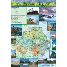 map of northern ireland 1st edition chartmedia 1904217788, 978-1904217787