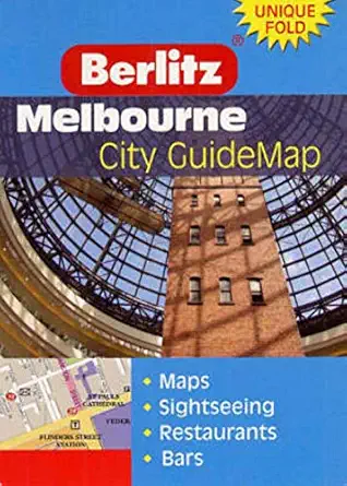 melbourne berlitz guidemap 1st edition unknown 9812465545, 978-9812465542