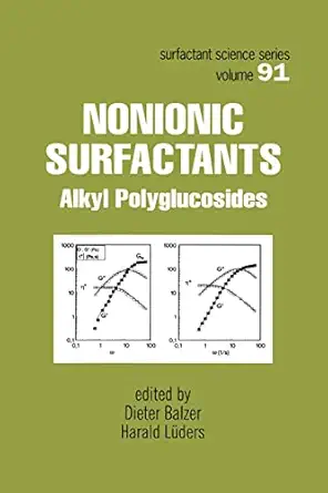 nonionic surfactants alkyl polyglucosides 1st edition dieter balzer ,harald luders 0824793900, 978-0824793906