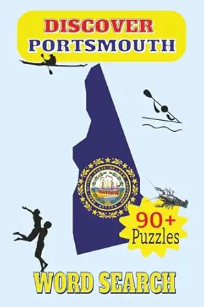 discover portsmouth word search grantite 1st edition aric h morrison 1958246743, 978-1958246740