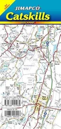 catskills quickmapa 1st edition jimapco inc 1569141932, 978-1569141939