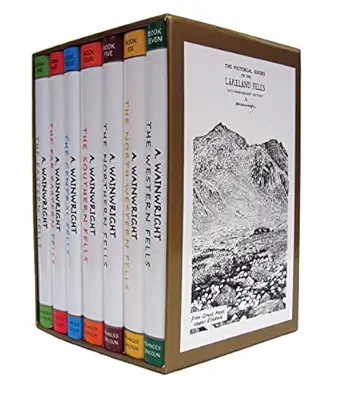 wainwright pictorial guides boxed set 1st edition alfred wainwright 0711224617, 978-0711224612