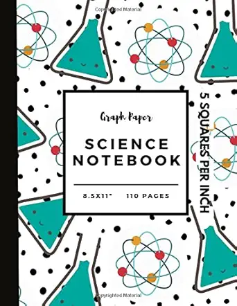 science notebook grid composition workbooks journal 110 pages biology physical math nature story lab