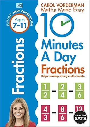 10 minutes a day fractions 1st edition follow 0241182328, 978-0241182321