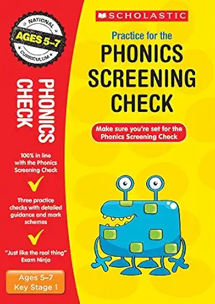 phonics screening check 1st edition john bennett 1407128493, 978-1407128498