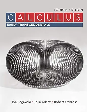 calculus early transcendentals 1st edition jon rogawski ,colin adams ,robert franzosa 1319050743,