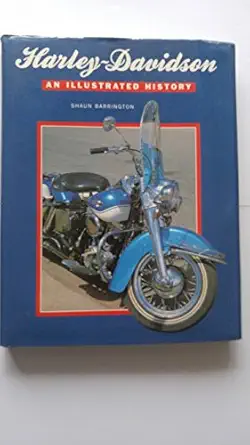 the illustrated harley davidson 1st edition shaun barrington 1858411297, 978-1858411293