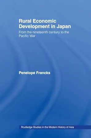 Rural Economic Development In Japan