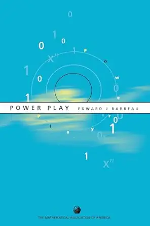 power play 1st edition edward j barbeau 0883855232, 978-0883855232